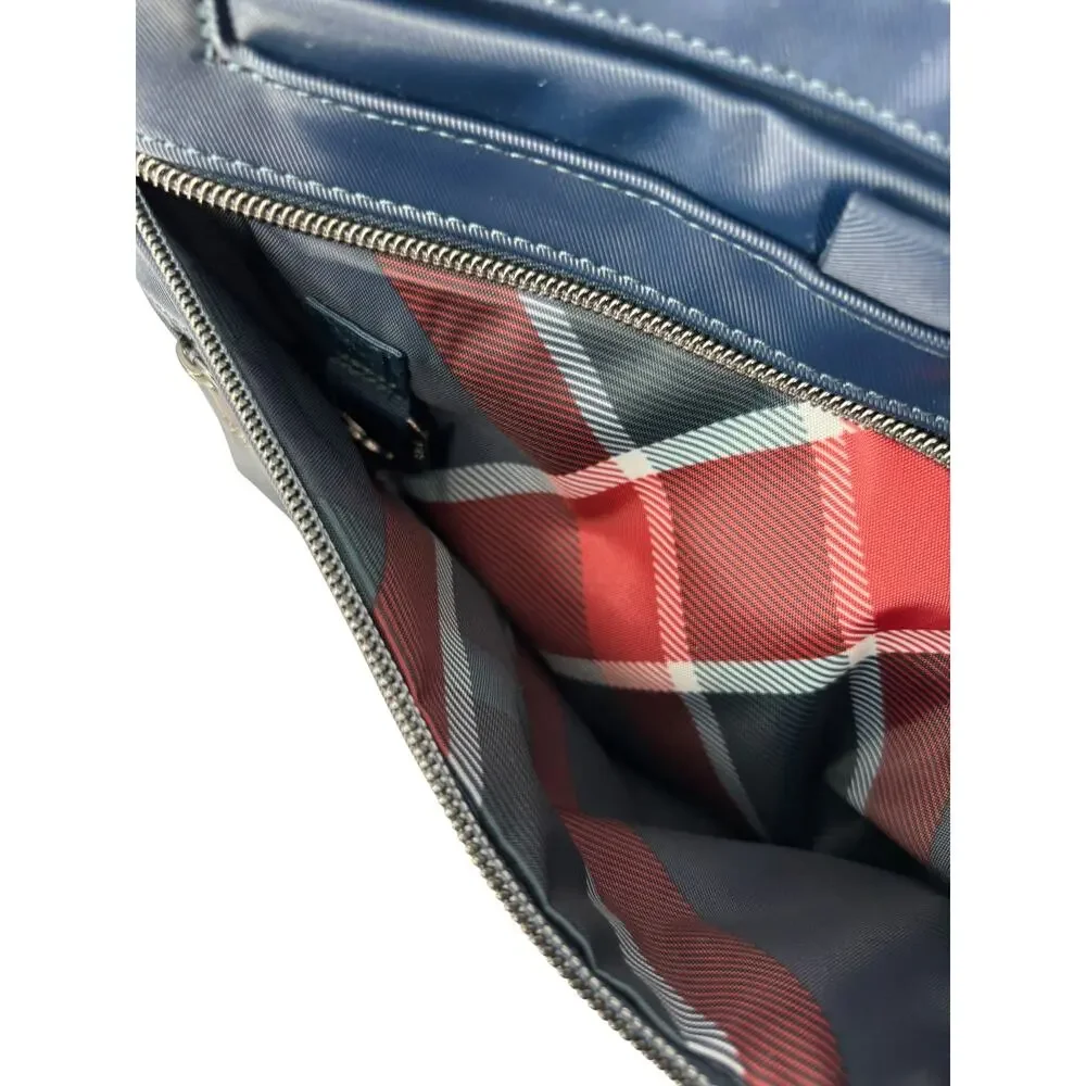 Lug Waltz Satin Luxe VL Crossbody Bag Navy Blue